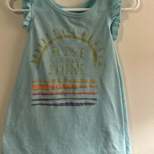 OshKosh B'gosh Blue Pajama Top with Vibrant Design